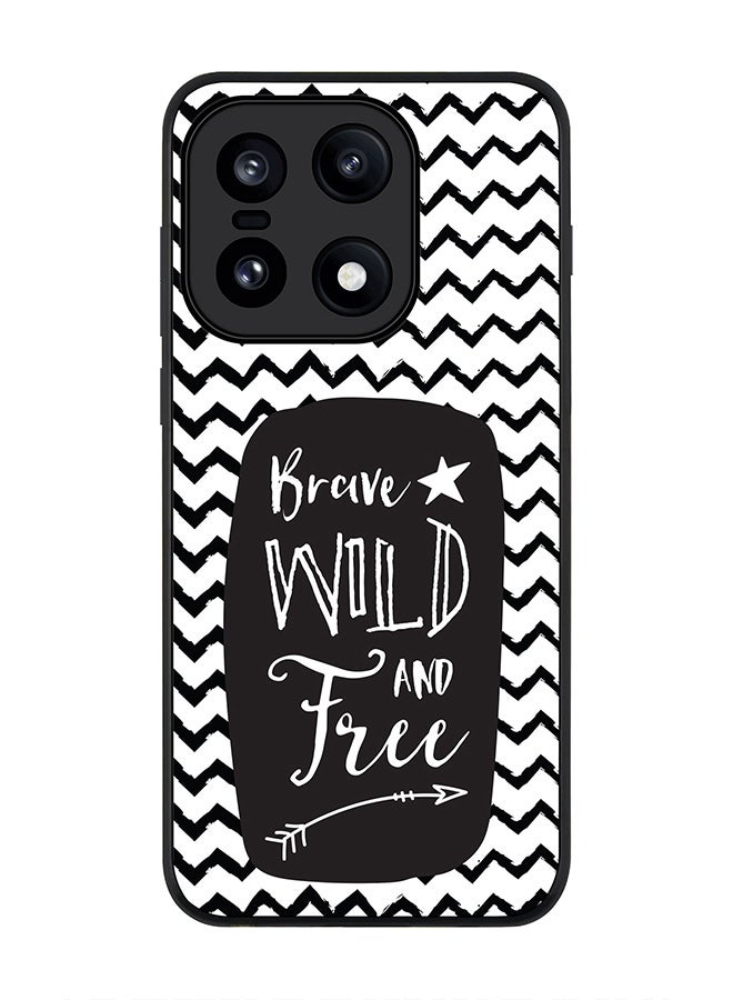 For OnePlus 15 Case,Slim fit Camera Protection, Shockproof Thin Phone cover  - Brave, Wild And Free